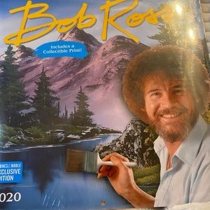 Calendar Bob Ross 2020